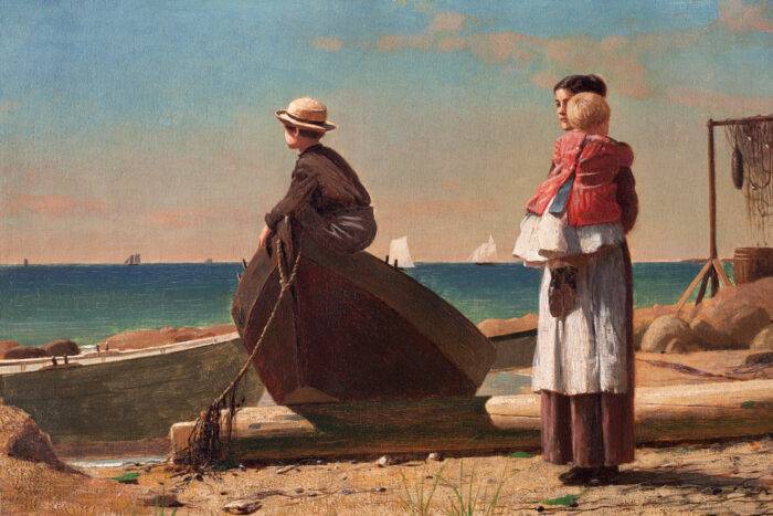 Dad's-Coming-(1873)-av-Winslow-Homer