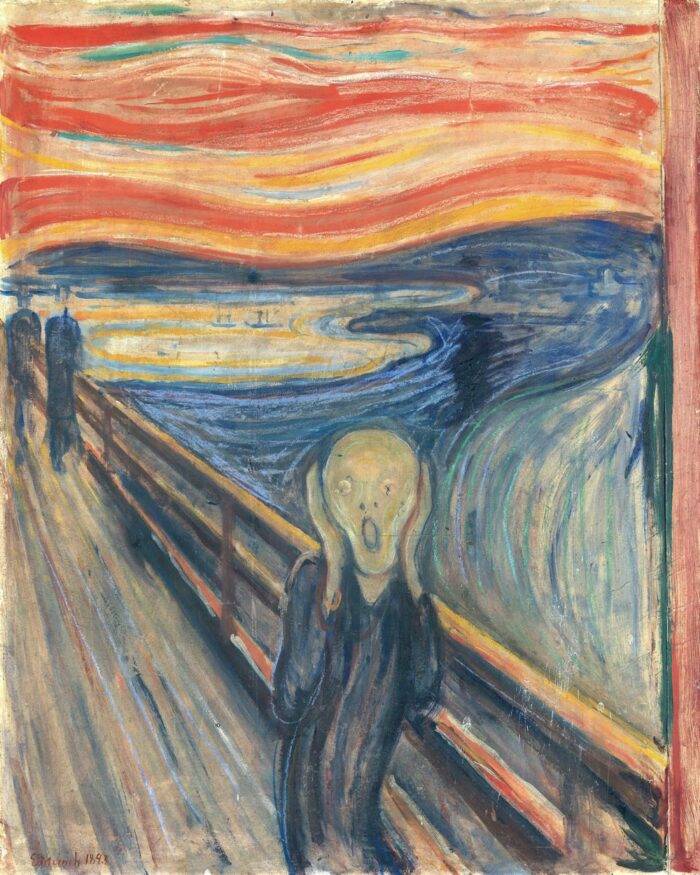 Edvard-Munch-Skrik-veggbilde