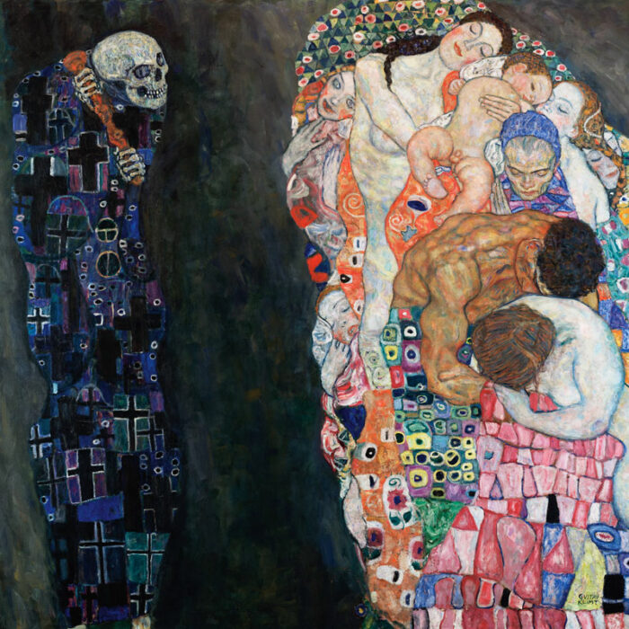 Gustav-Klimt's-Death-and-Life-(1910-1915)
