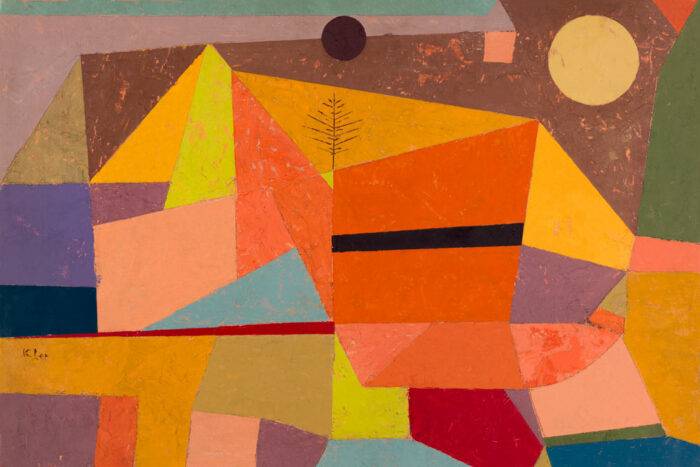 Joyful Mountain Landscape (1929) av Paul Klee