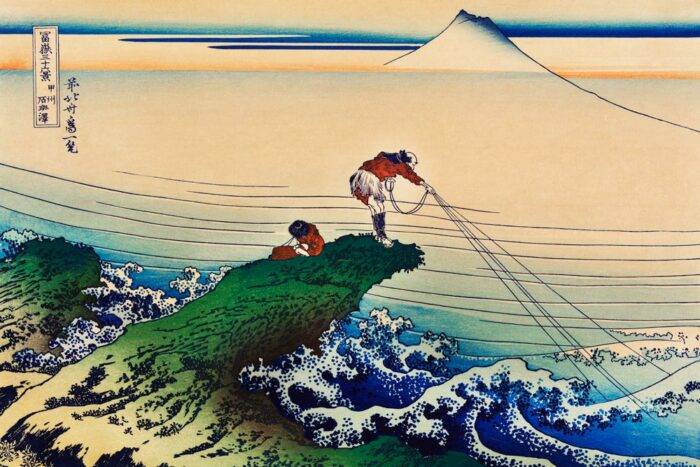 Koshu-Kajikazawa-av-Katsushika-Hokusai