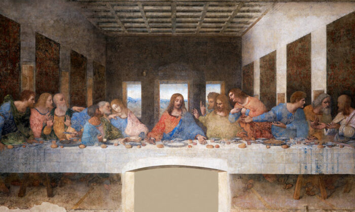 Leonardo-da-Vinci's-The-Last-Supper-(1495-1498)