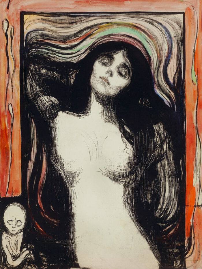 Madonna av Edvard Munch (1895–1896)