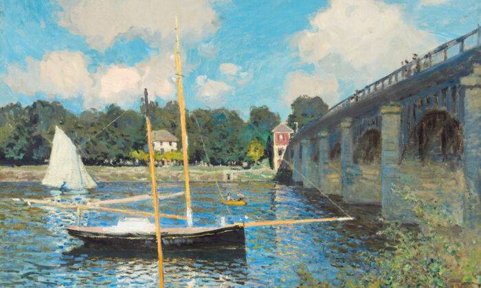 The-Bridge-at-Argenteuil-(1874)-by-Claude-Monet