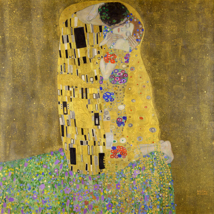 The-Kiss-(1907)-Gustav-Klimt